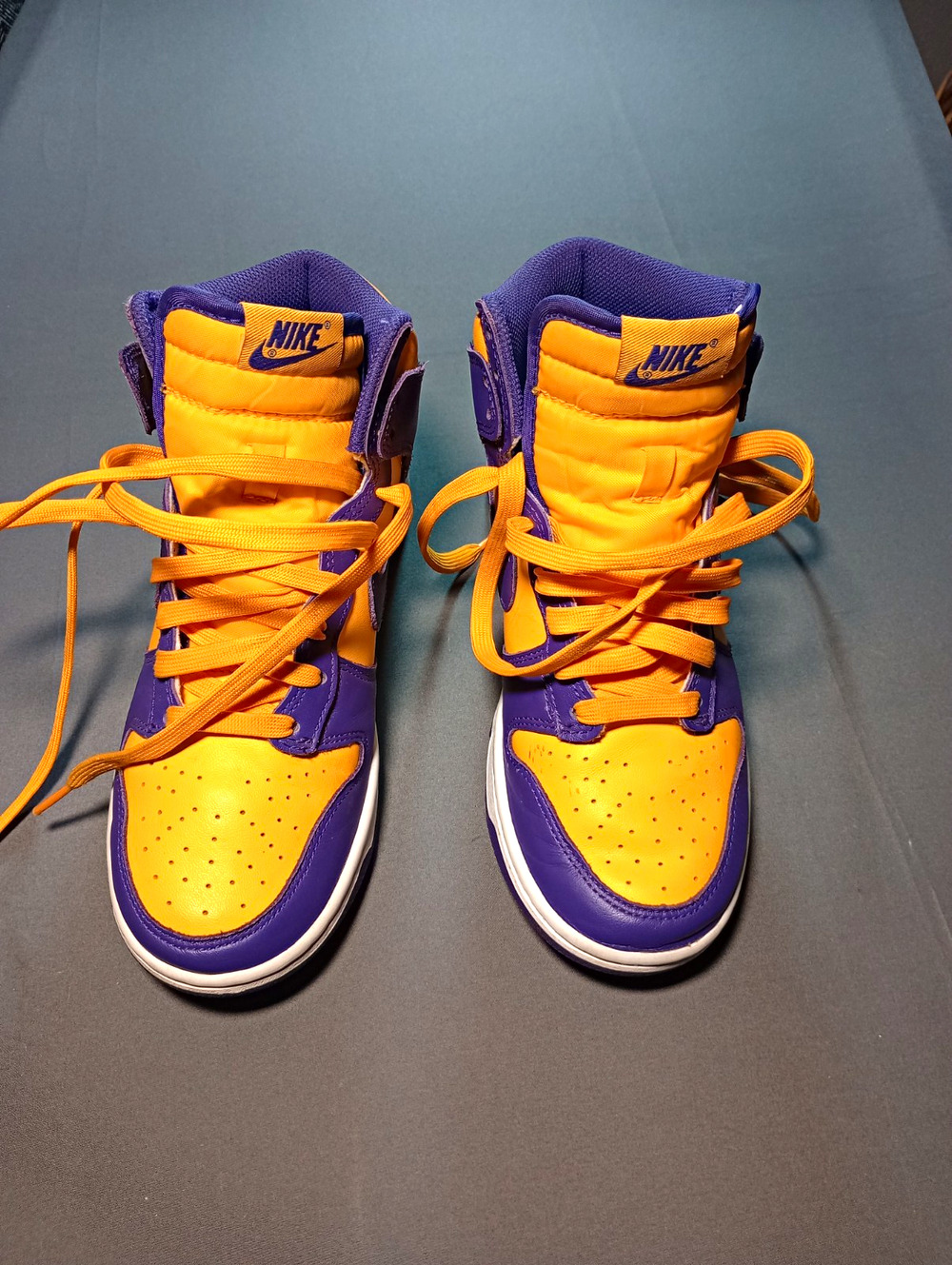 Nike Dunk High Lakers Sneakers Men's Purple/Orange DD1399-500